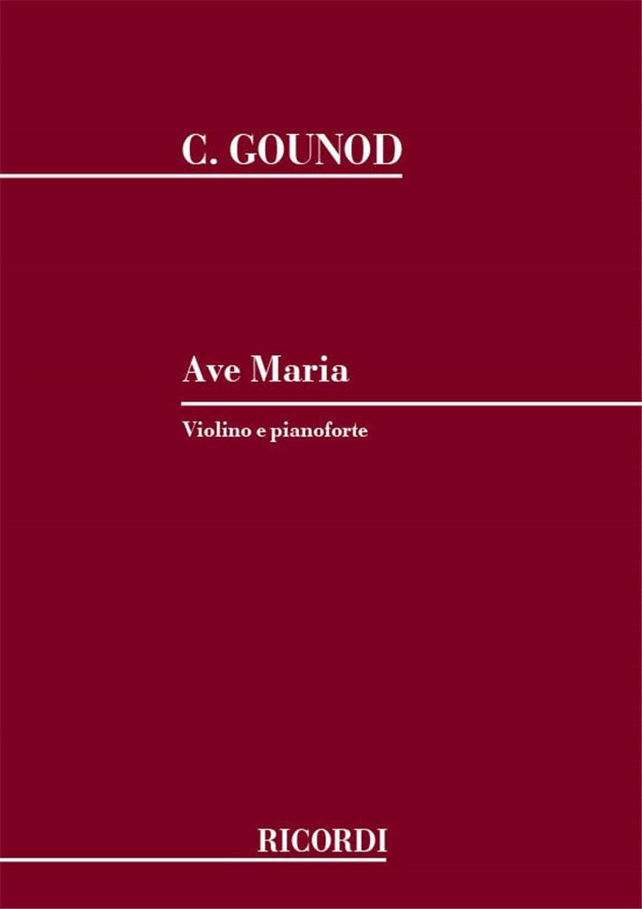 Ave Maria. Meditazione Sul I Preludio Di J. S.